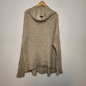 Eileen Fisher Mohair Cowl-Neck Sweater Size XL